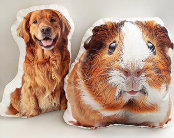 Custom Ugly Pillow For Friend Or Pet, Dog Pillow Personalized, 3D Stuffed Pillow, Pet Shaped Pillow, Memorial Gift, Christmas Gift