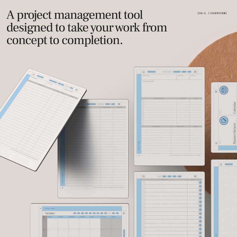 Project Planner for Remarkable Paper Pro | Project Management With ...