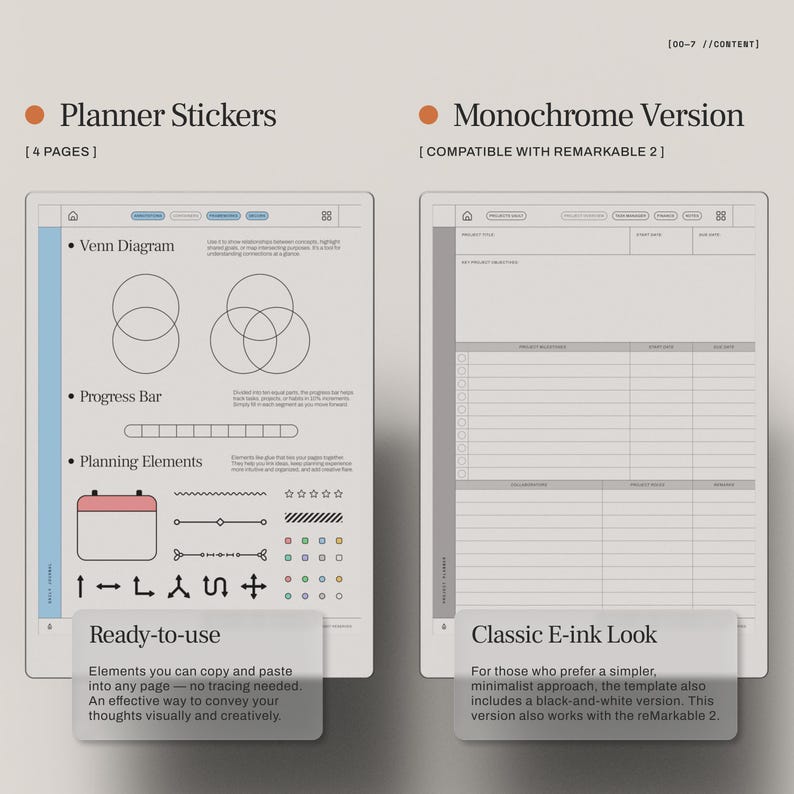 Project Planner for Remarkable Paper Pro | Project Management With ...