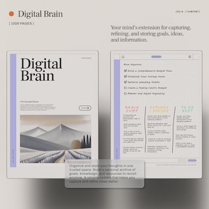 Productivity Bundle for reMarkable Paper Pro | 6-in-1 Digital Planner System with Daily Planner, Daily Journal, Digital Brain, and More bild 7