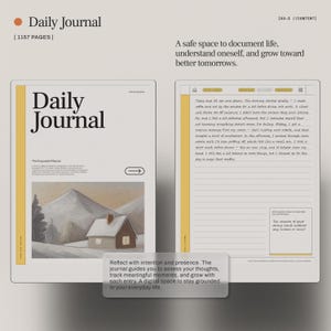 Productivity Bundle for reMarkable Paper Pro | 6-in-1 Digital Planner System with Daily Planner, Daily Journal, Digital Brain, and More bild 4