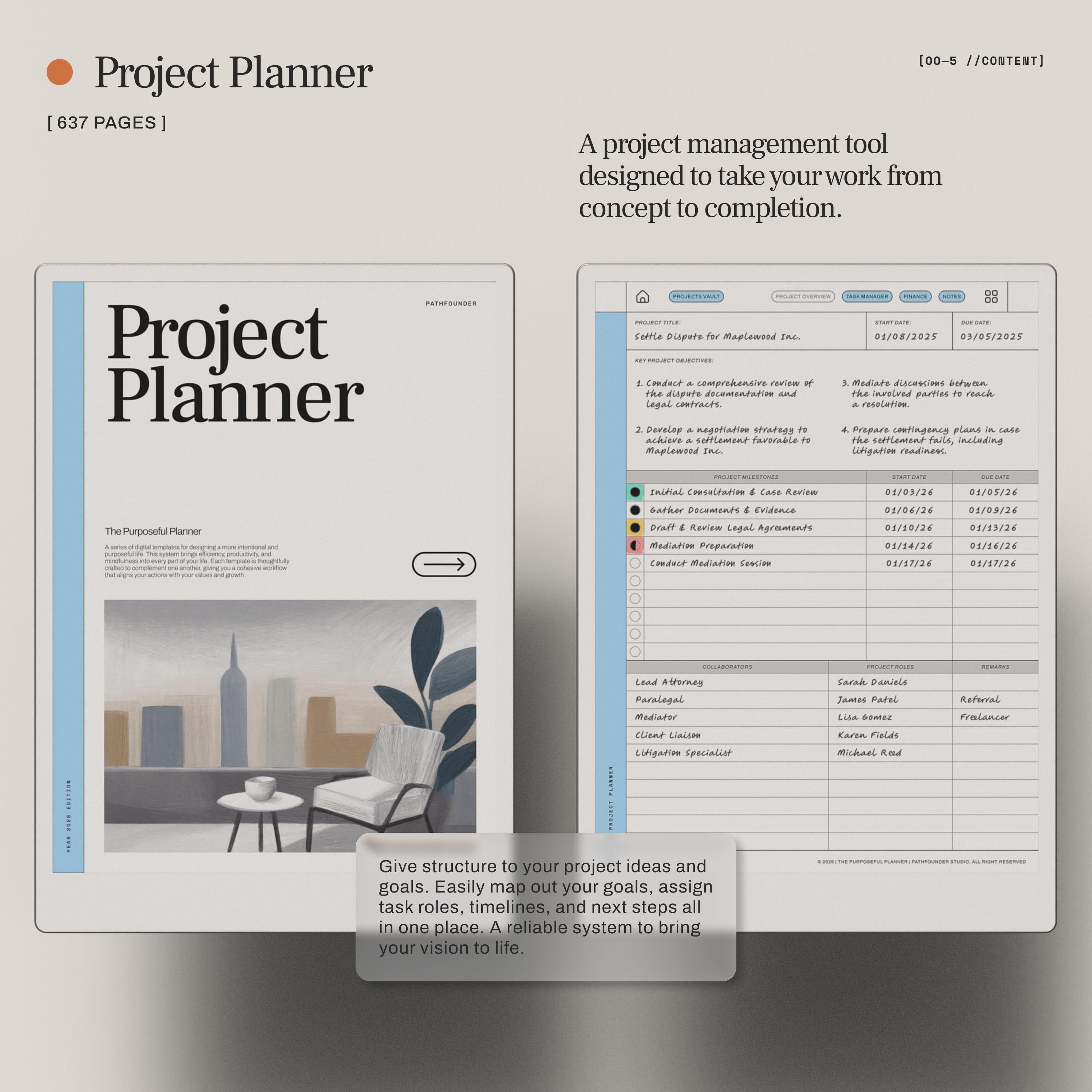 Productivity Bundle for Remarkable Paper Pro | 6-in-1 Digital Planner ...