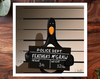 Feathers McGraw Digital Print