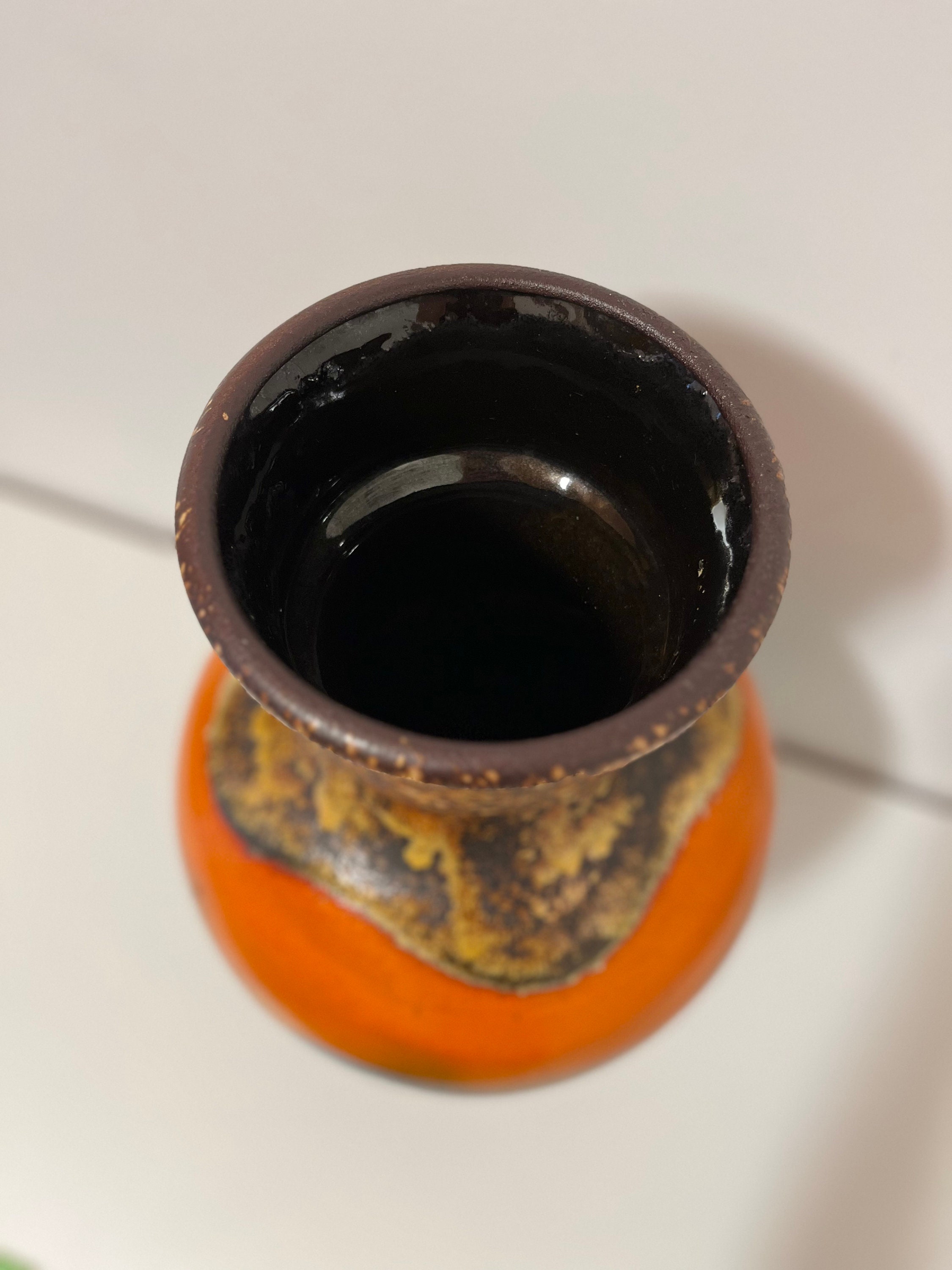 1960年代 Dümler＆Breiden fatlava XLsize Rare DÜMLER & BREIDEN Vintage West German Fat Lava Plant Pot