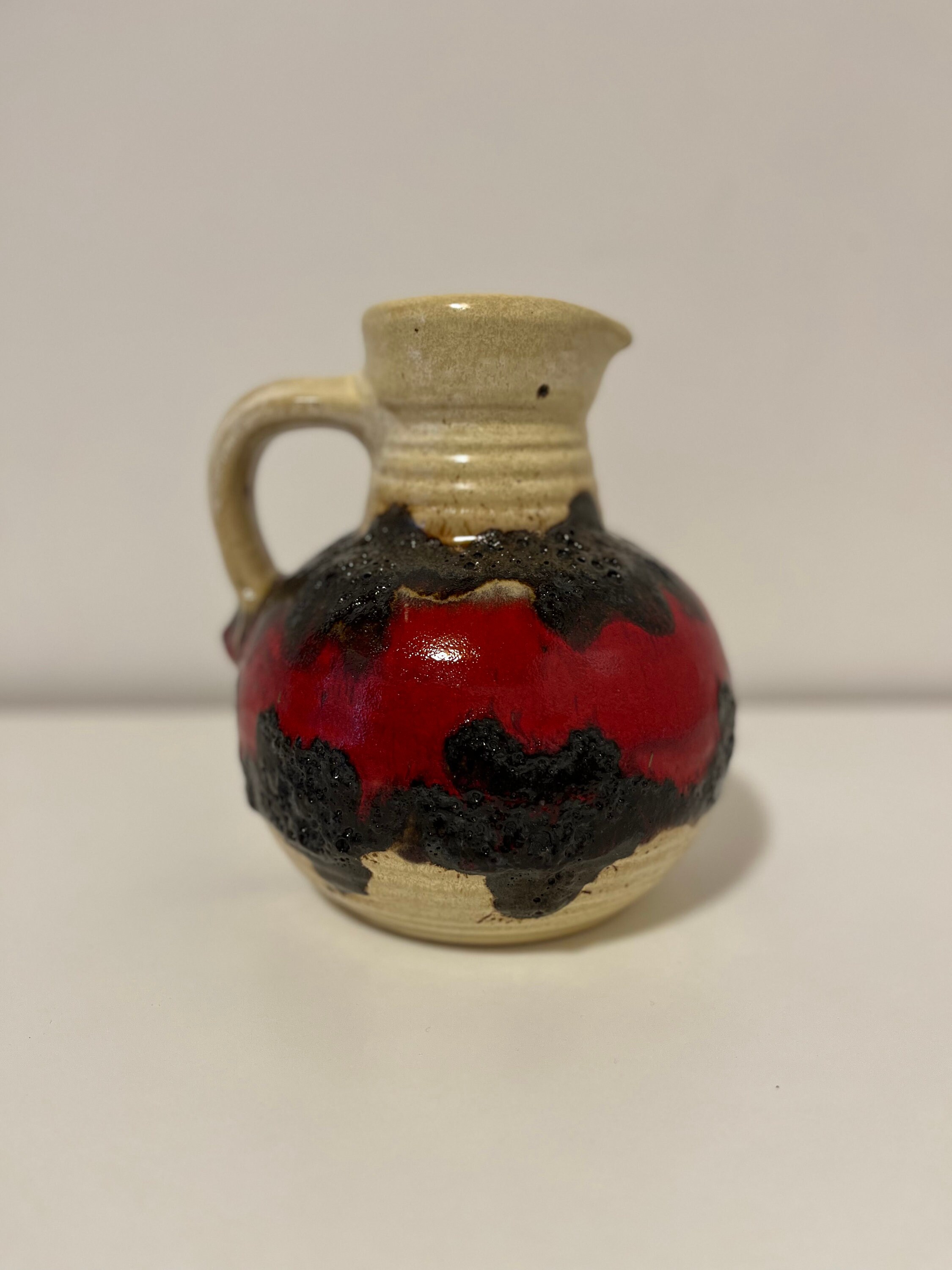 BAY.KERAMIK　西ドイツ製 ヴィンテージ 　FAT LAVA Vintage Bay Keramik Fat Lava Vase: West Germany MCM Decor - Etsy
