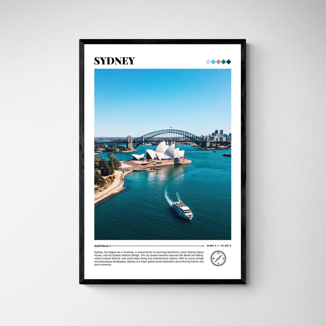 Sydney Print, Sydney Poster, Sydney Photo, Sydney Wall Art, Sydney Wall Decor, Sydney Opera