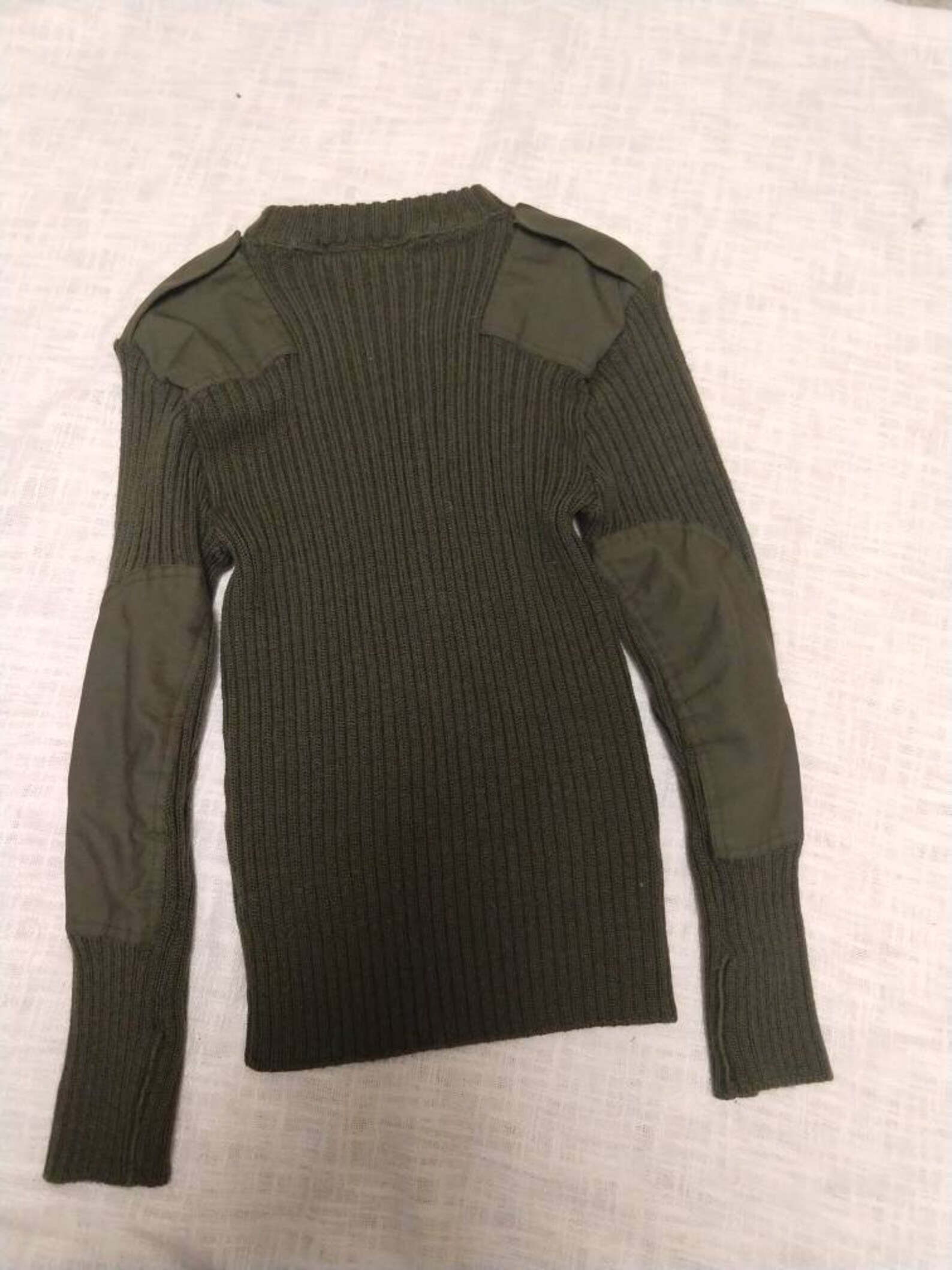 Vintage genuine USMC wool sweater with epaulets and elbow | Etsy