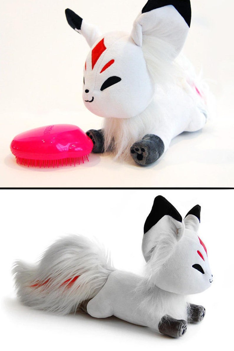Floral Frolic B Grade Queenie Plush Fox Plush Fox Art Doll Etsy