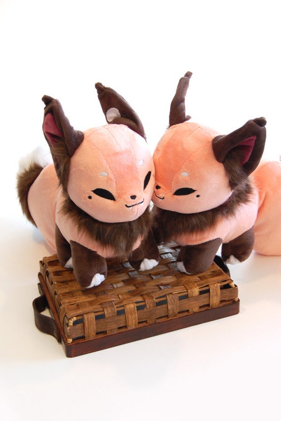 orange fox stuffed animal