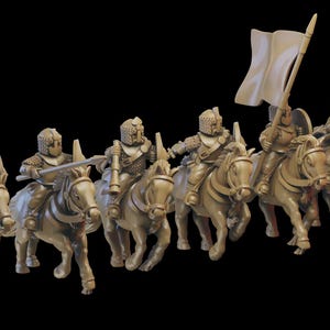 6x Halfling Cavalry Ilhadiel Empire Knights Mootland