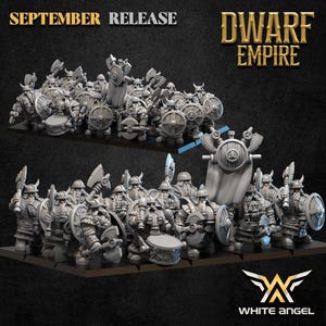 Dwarf Warriors White Angel Miniatures