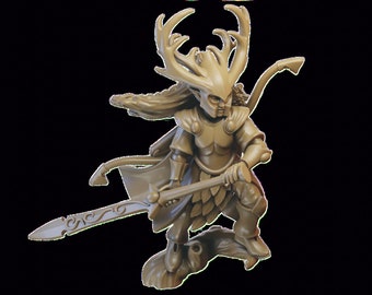Wood Elf Lord on Foot Ilhadiel