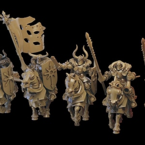 Chaos Knights x5 Ilhadiel Warriors of Chaos