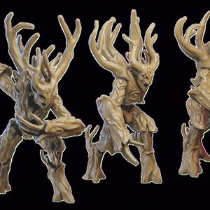 3 Treekin or 1 Treeman Ilhadiel Wood Elf Treeman