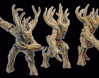 3 Treekin or 1 Treeman Ilhadiel Wood Elf Treeman