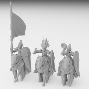Elfen-Kavallerie Ilhadiel Silberhelm Hochelf