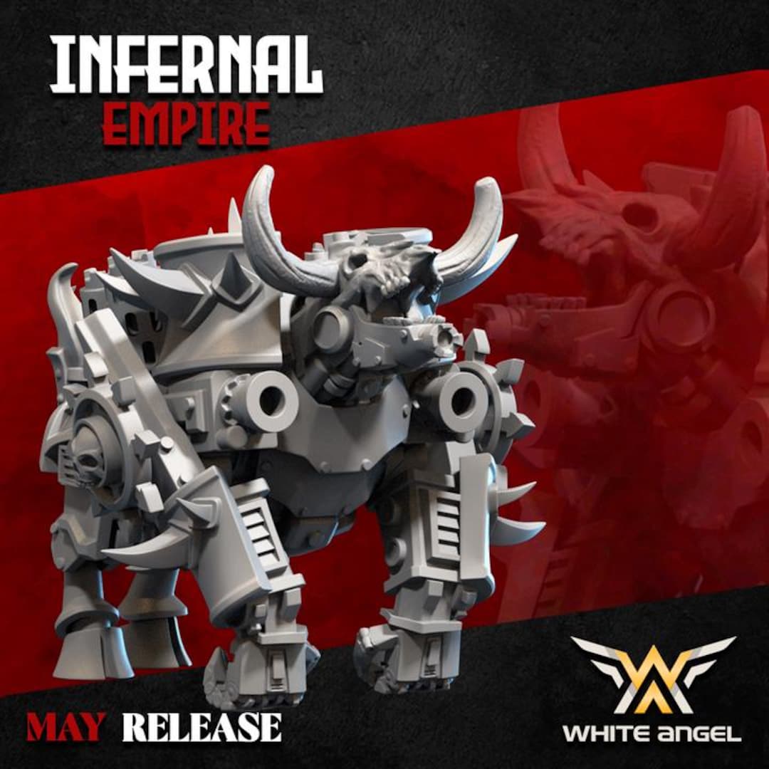 Infernal Kollosus White Angel Miniatures Apocalypse - Etsy