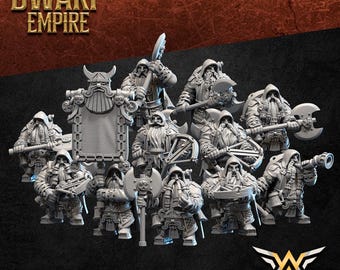 Dwarf Rangers White Angel Miniatures Dwarf Empire