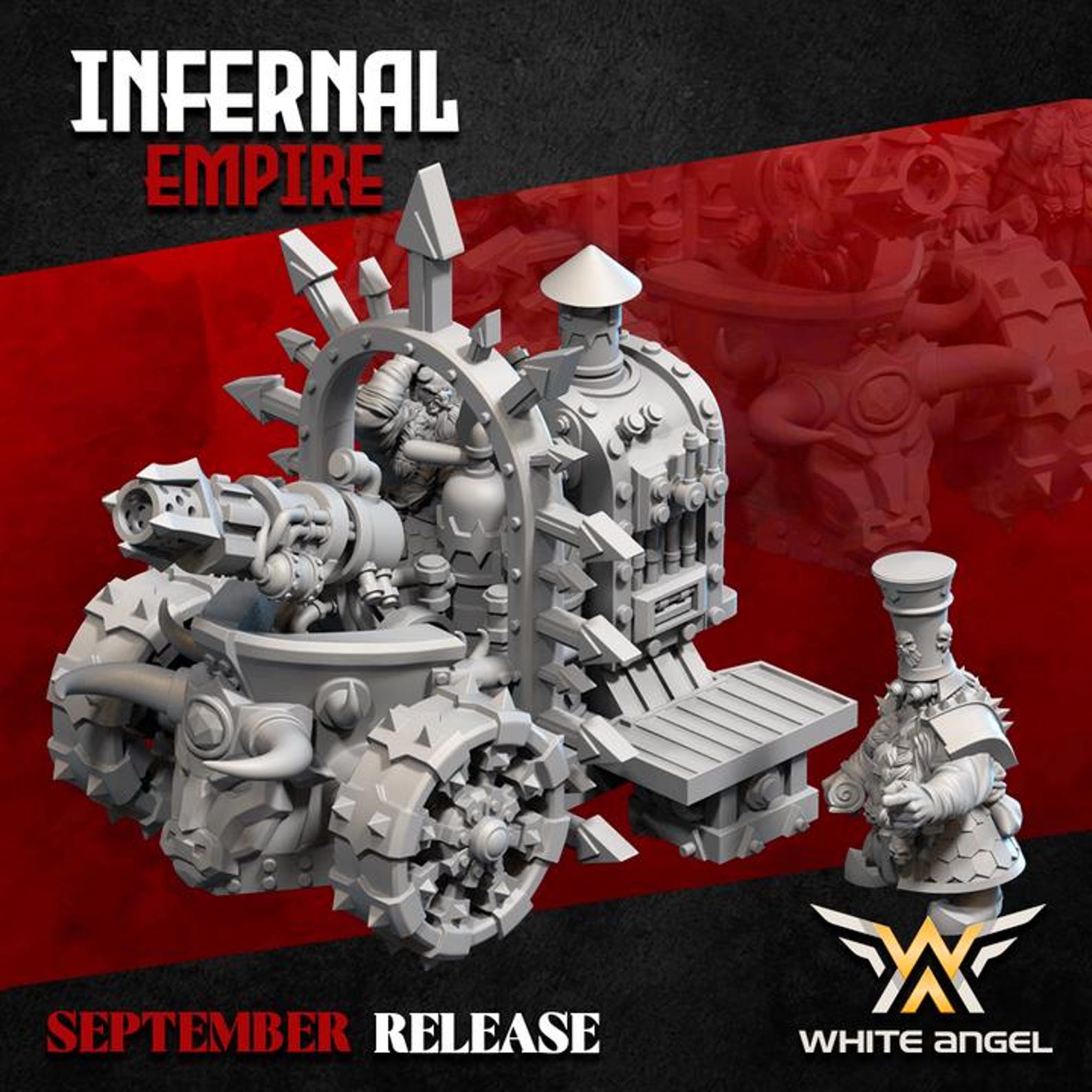 Infernal Deluxe White Angel Miniatures - Etsy
