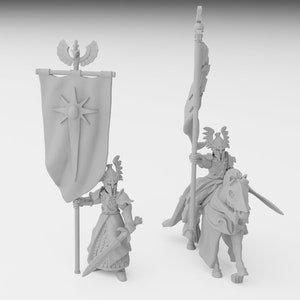 High Elf Battle Standard Bearer Ilhadiel