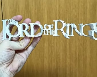 Aangepaste Lord of the Rings-tekst omdraaien