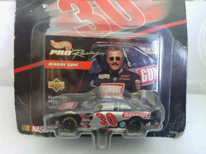 Mattel 1998 Team Hotwheels Under Nascar For The 50th Anniversary Hotwheels Pro Racing Derrike Cope