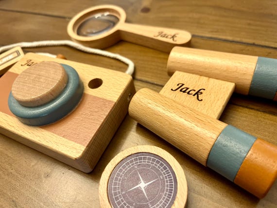 Jumelles pour enfants de 3, 4, 5, 6, 7, 8 ans, garçons et filles, ensemble avec loupe et boussole - Jouet d'extérieur pour enfants âgés de 3 à 8 ans (jaune Jumelles pour enfants de 3, 4, 5, 6, 7, 8 ans, garçons et filles, ensemble avec loupe et boussole - Jouet d'extérieur pour enfants âgés de 3 à 8 ans (jaune