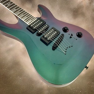 Guitarra eléctrica Haze Chameleon HSH Double Cutaway HRG - Chameleon SEG258V