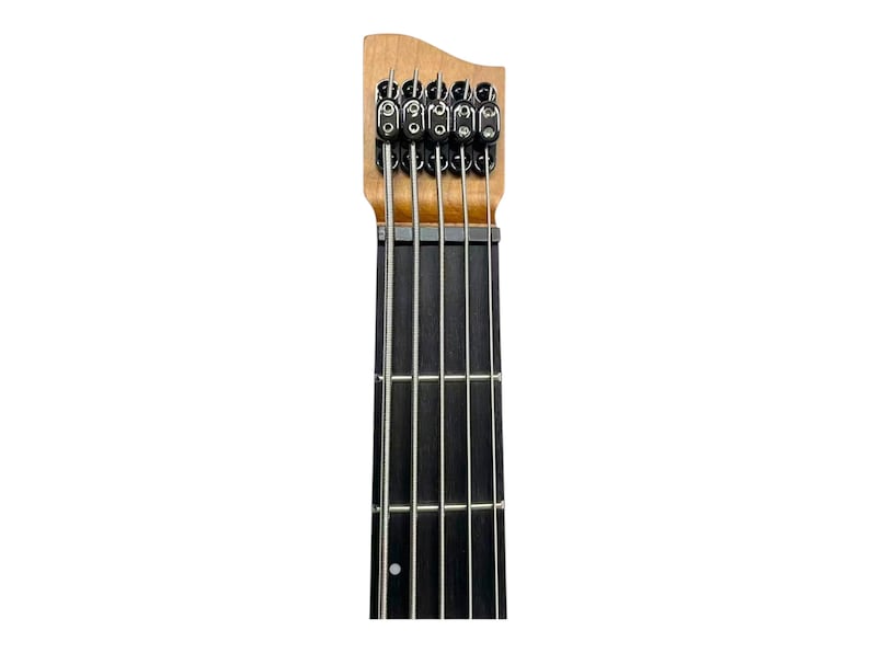 Bass Thing String Instrument Haze HB5 Emerald Headless 5-string Electric Bass – Snowflake Green ...