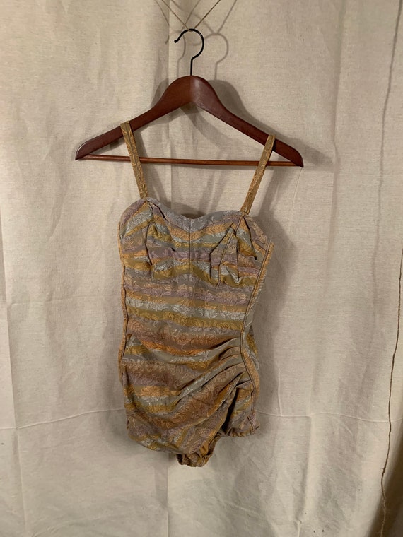 vintage 1940s Roxanne swimsuit- bathingsuit