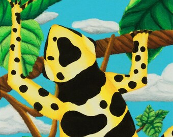SALE!* Yellow Banded Dart Frog 8x10 Limited Edition Print