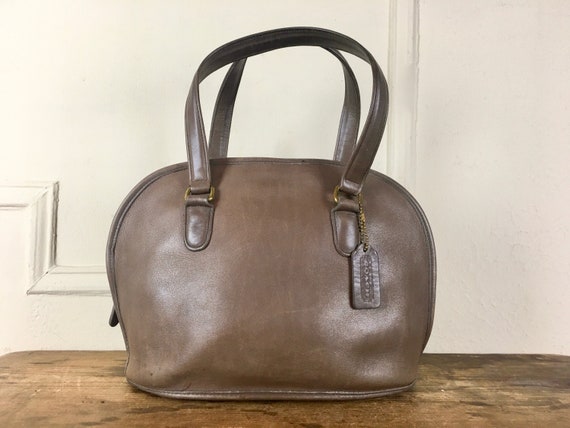 1990s COACH Pelham Shoulder Bag / Domed Bowler Bag / 9958 -  UK