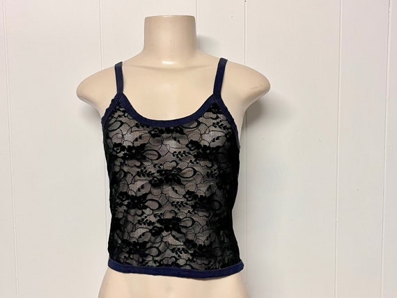 Victoria's Secret Floral Dentelle Ruche Bordure Boho Coton