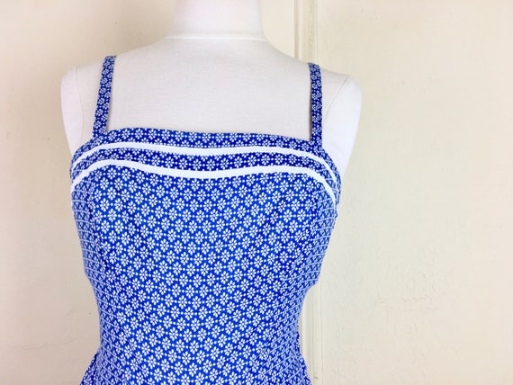 1960s Summer's DAISY PRINT Sun Romper - vintage R… - image 7