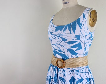 ワンピース Vintage basic dress Vintage Floral Georgette Dress, 1980s Sz M Bohemian Punk
