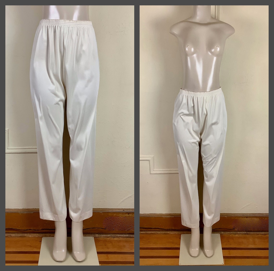 1950s Vanity Fair Lounge Pants nylon tricot creamy off | Etsy
