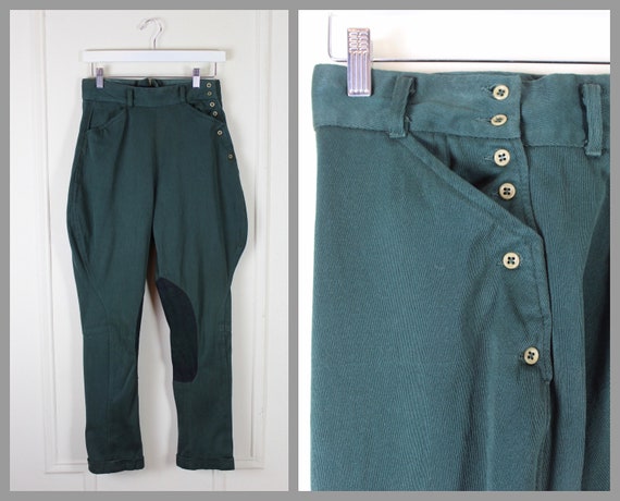 1940s DAVEGA Riding Pants / vintage Jodhpur Breec… - image 1