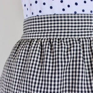 high waist, 1990s PERRY ELLIS for Bergdorf Goodman black plaid pencil skirt - high waisted, designer, wool + silk - vintage size 4, small