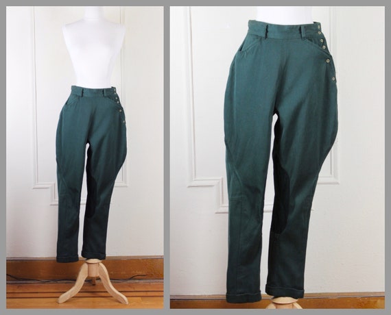 1940s DAVEGA Riding Pants / vintage Jodhpur Breec… - image 3