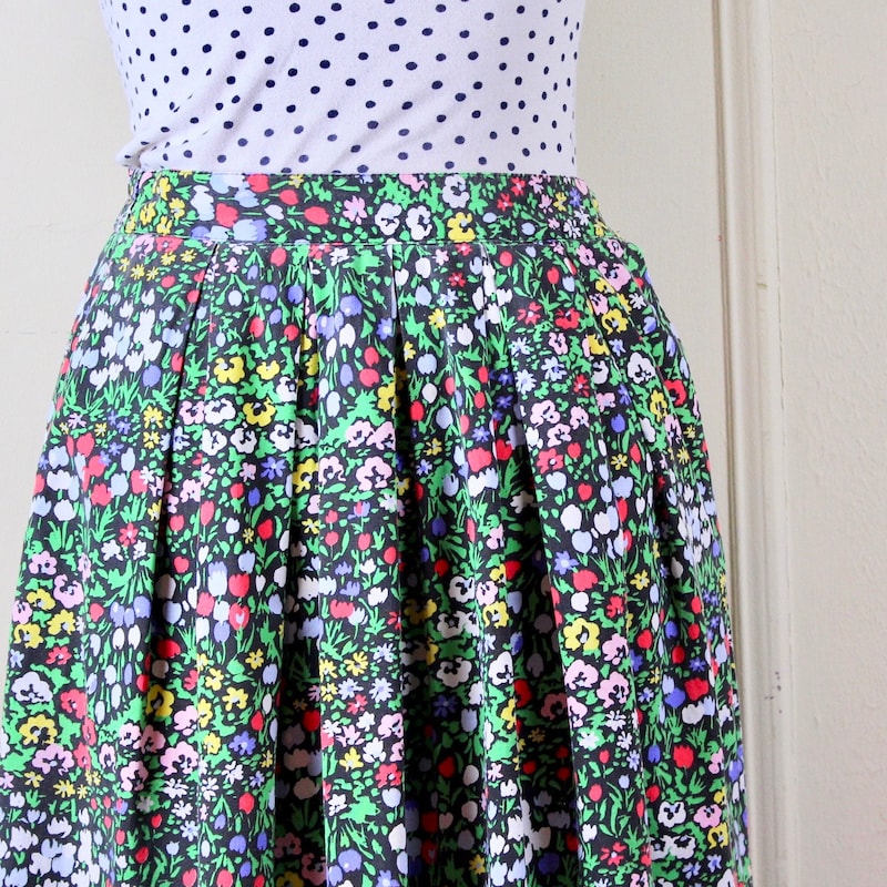 Moss Stroke Wrap Skirt