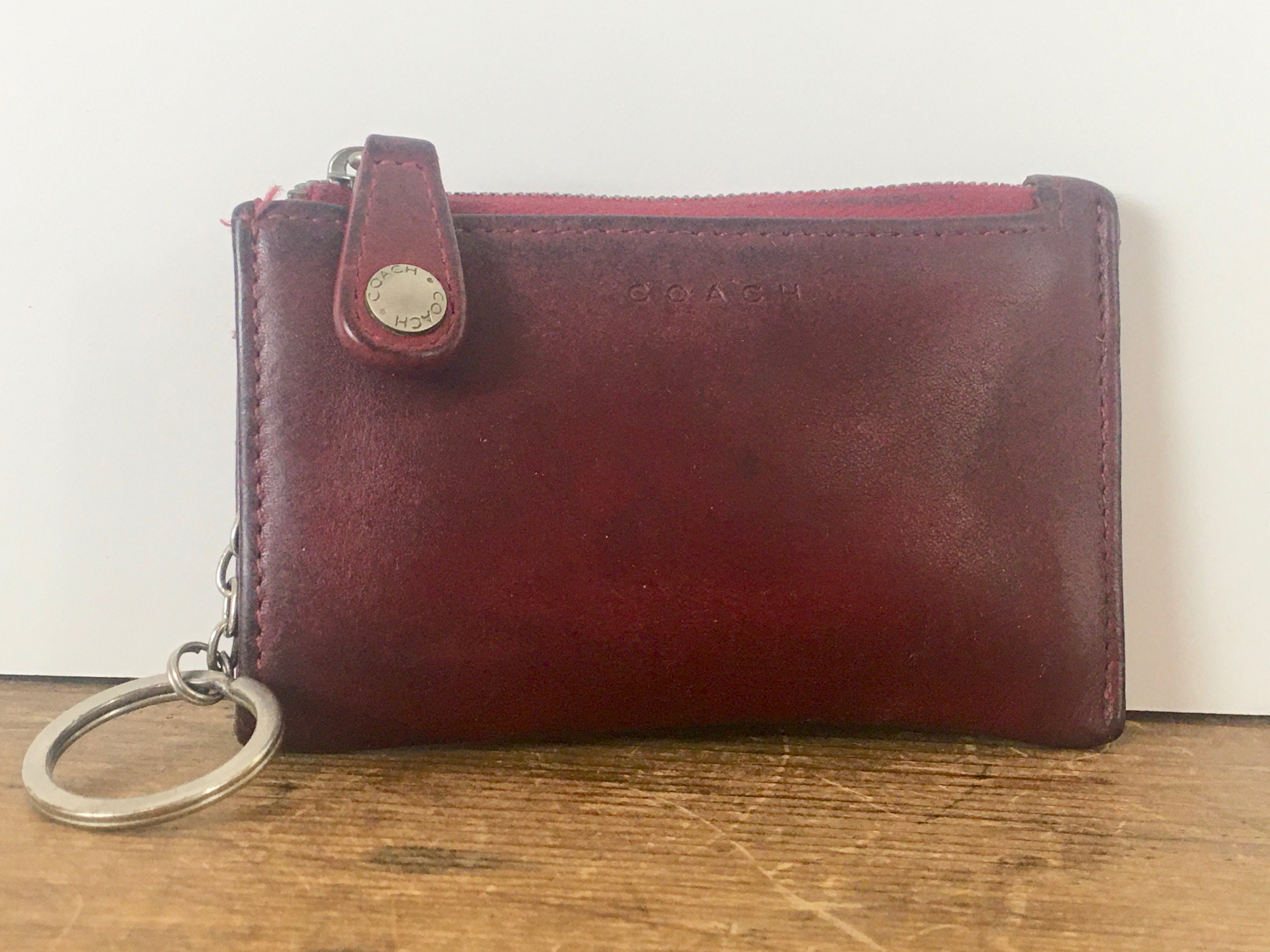 Coach keyring wallet sale