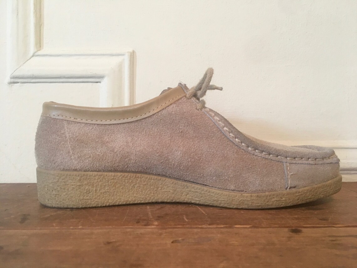Talla 8.5 1980 Sandy Suede CLOUD CLIMBERS botines mocasines Etsy