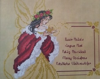 Christmas Fairy Cross Stitch Pattern - Etsy