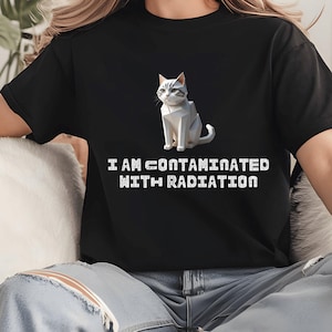 Funny Contaminated Cat Meme PNG: Weirdcore Ironic Design (Digital Download