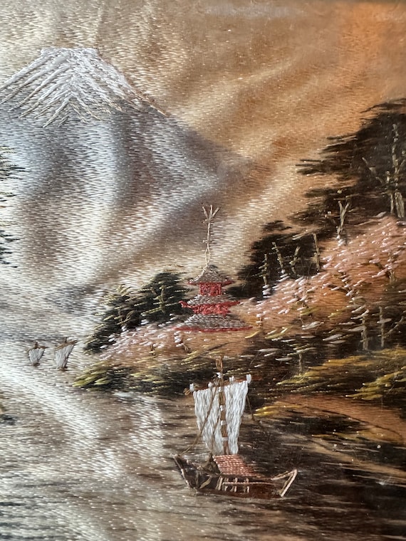 富士山と松の木　陶器画　額付　マウントフジ　松 人気提案 富士山と松の木 陶器画 額付 マウントフジ 松 絵画 - 絵画
