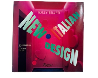 "Neues italienisches Design" 1990 BELLATI, Nally Couchtisch Buch Hardcover Möbel mcm