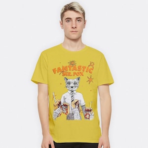 T-shirt Fantastic Mr. Fox by Wes Anderson, damesmaten (AND-781229)