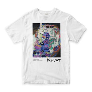 The Maiden by Gustav Klimt T-Shirt, Men&#39;s and Women&#39;s Sizes (GST-061213)