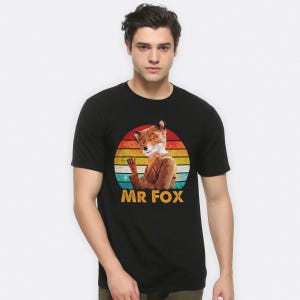 Camiseta Fantastic Mr. Fox, camiseta de la película Wes Anderson, tallas para hombre y mujer (AND-891220)