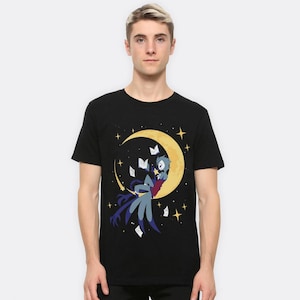 Camiseta Helluva Boss Stolas, camiseta de Hazbin Hotel, tallas para hombre y mujer (HEL-255518)